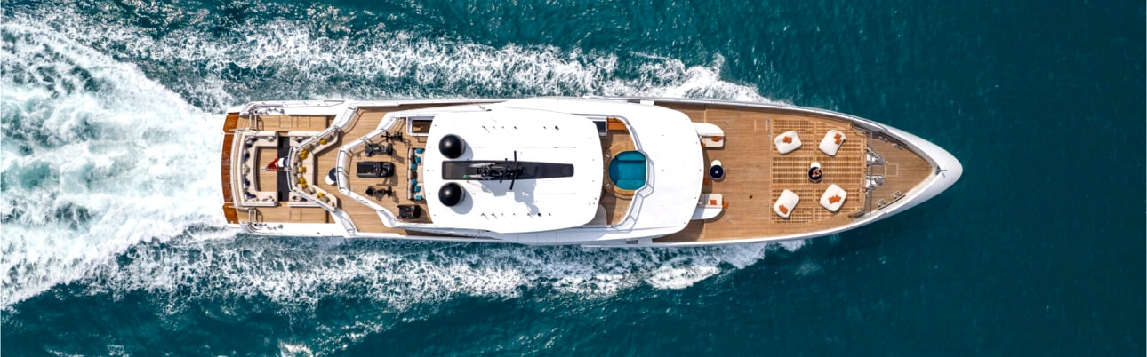 Luxury yacht for integrated marine automation and entertainment